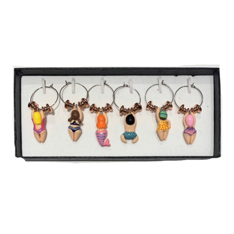 Glass Charms – Swimming Club