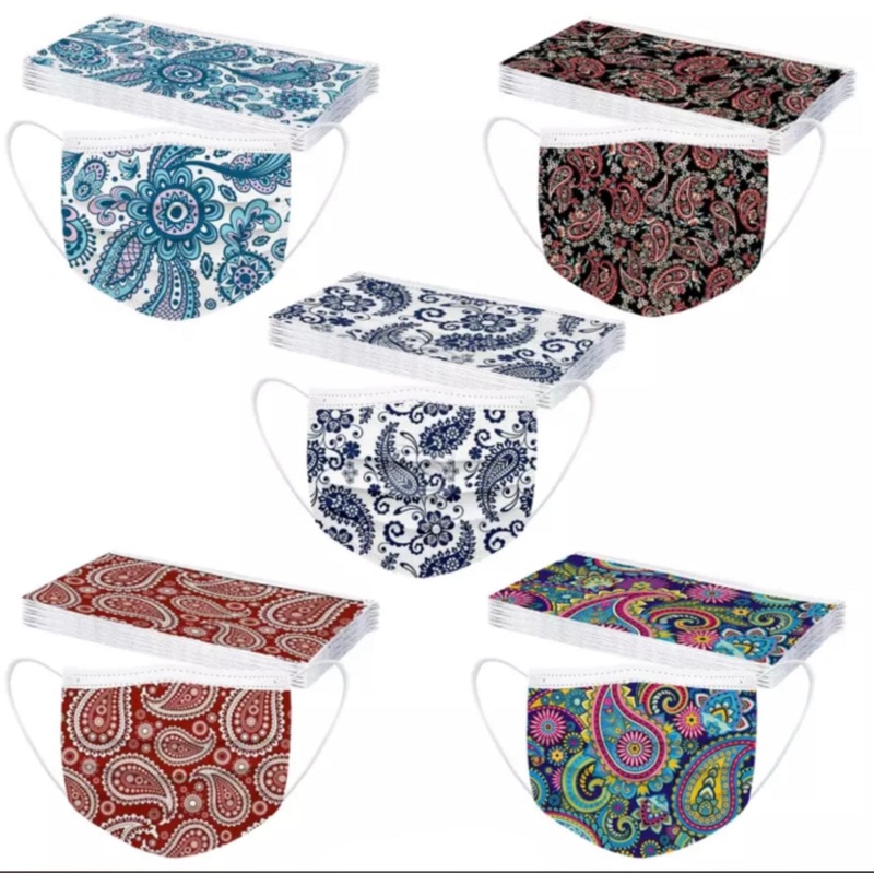 Paisley Mask Adult Size