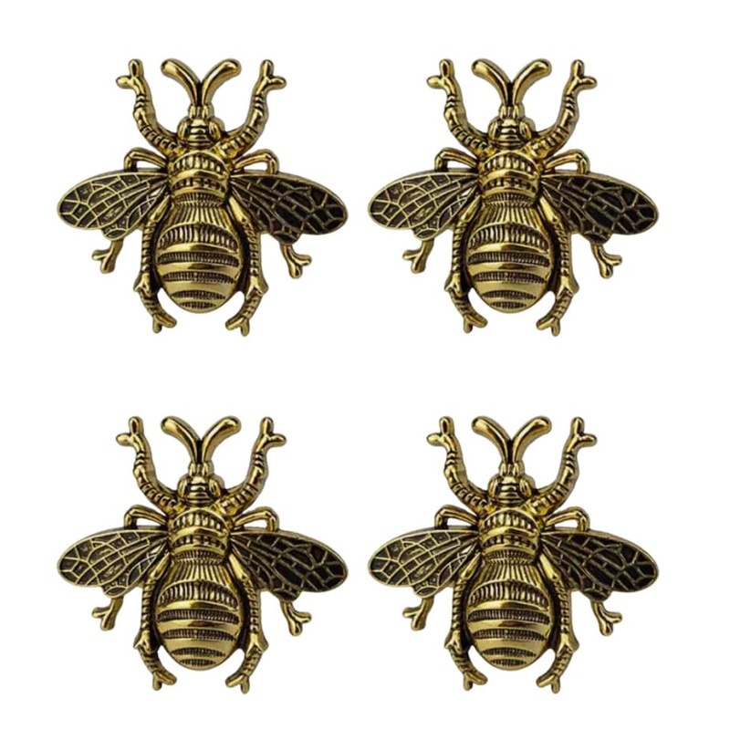 Napkin Rings Gold Bee – set of 4