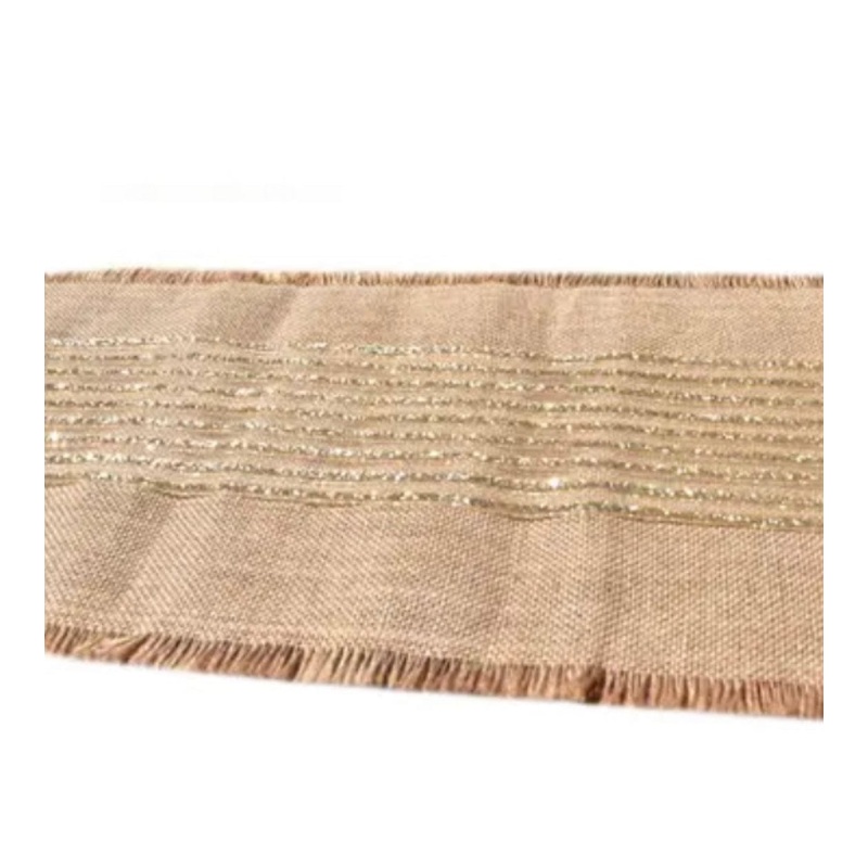 Table Runner – Burlap & Sequins