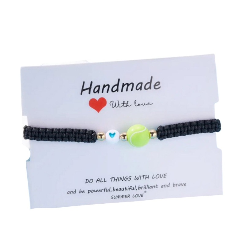 Friendship Bracelet – Tennis Ball Charm Roger