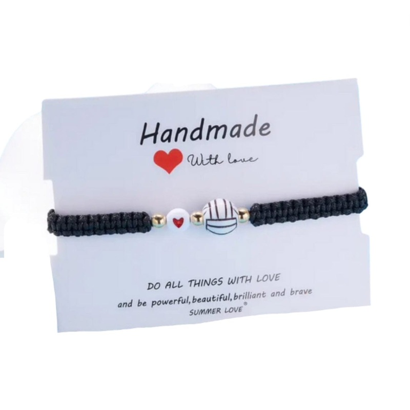Friendship Bracelet – Volleyball Charm  Ivan
