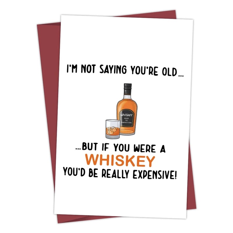 Greeting  Cards –  Birthday Whiskey