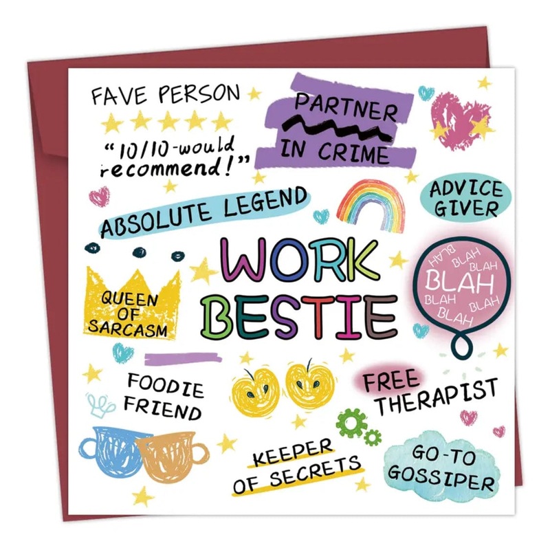 Greeting  Cards – Work Bestie
