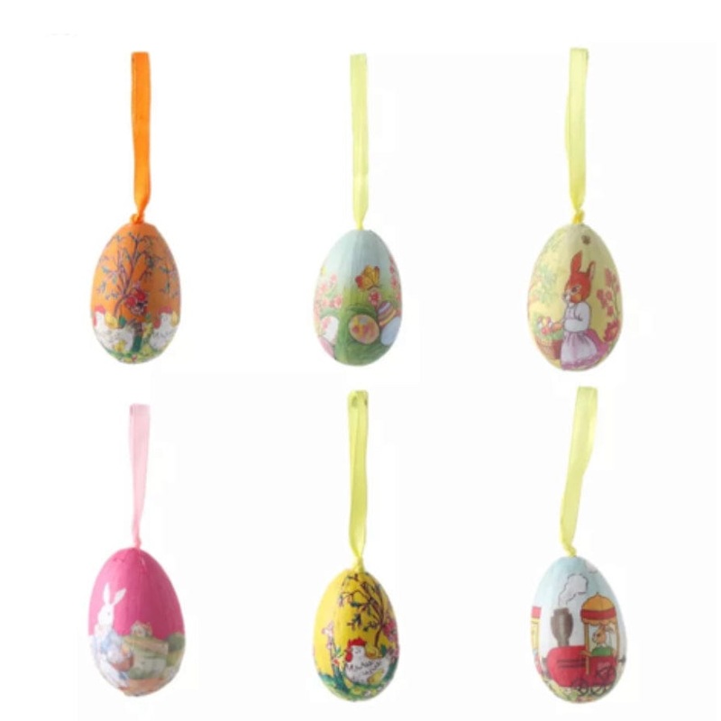 Easter Egg Papier Mache- mixed colours
