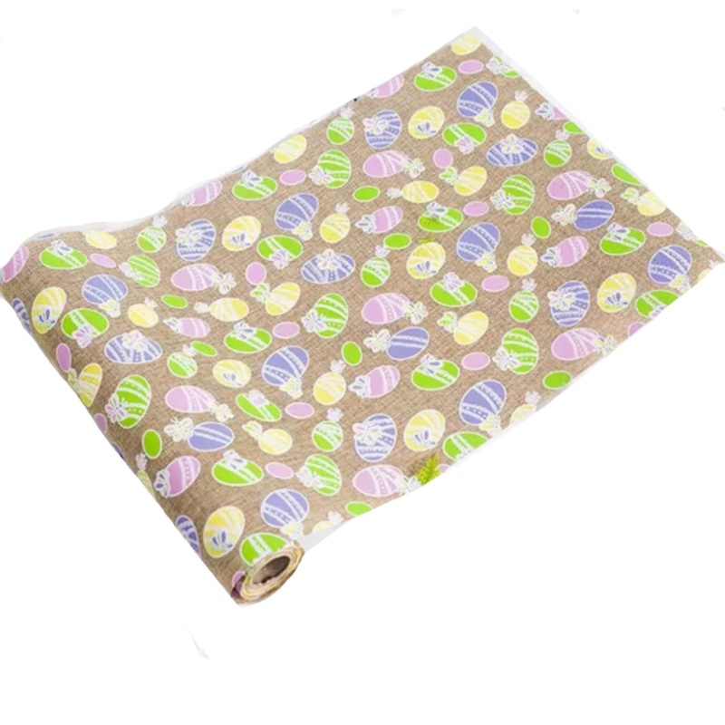 Easter Table Runner – Colourful Eggs
