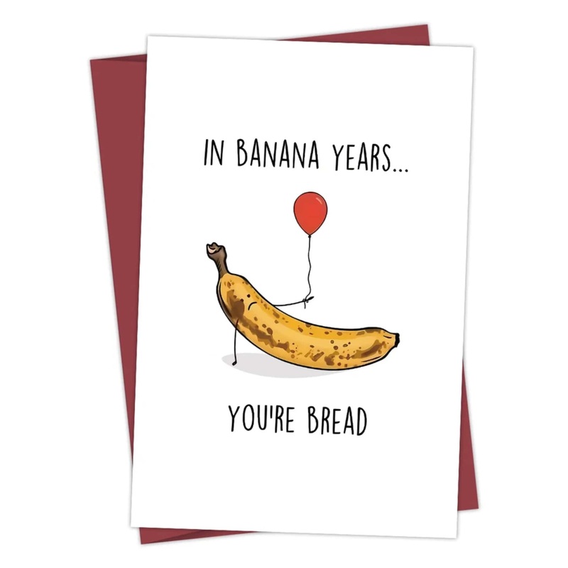 Greeting  Cards –  Happy Birthday Banana