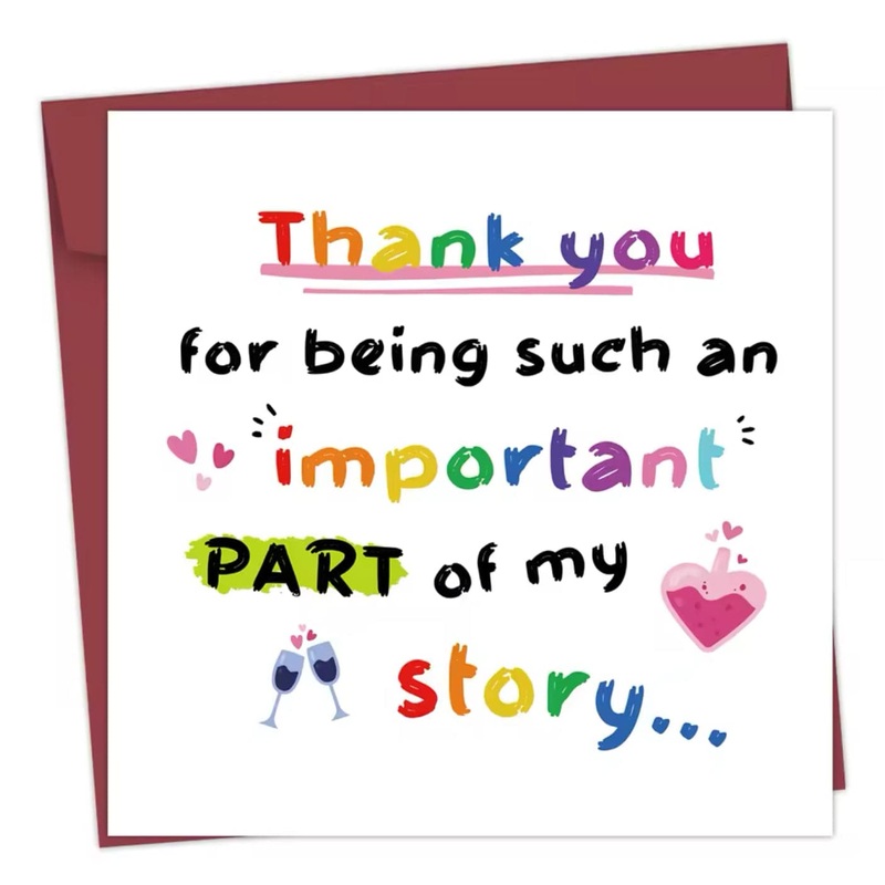 Greeting  Cards – Thank you for being such an