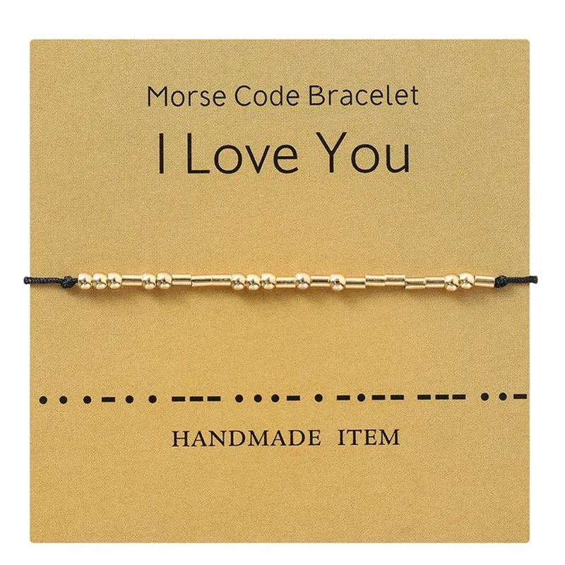 Morse Code Message Bracelet – 4 models