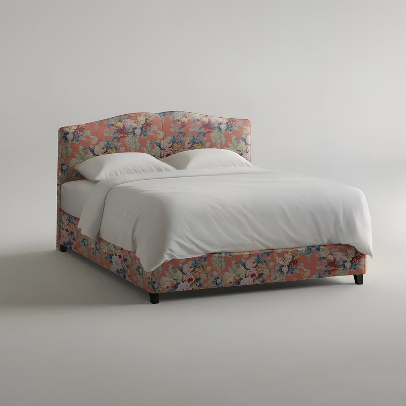 Rose Bed in English Garden Coral Orange – Hand Made in USA