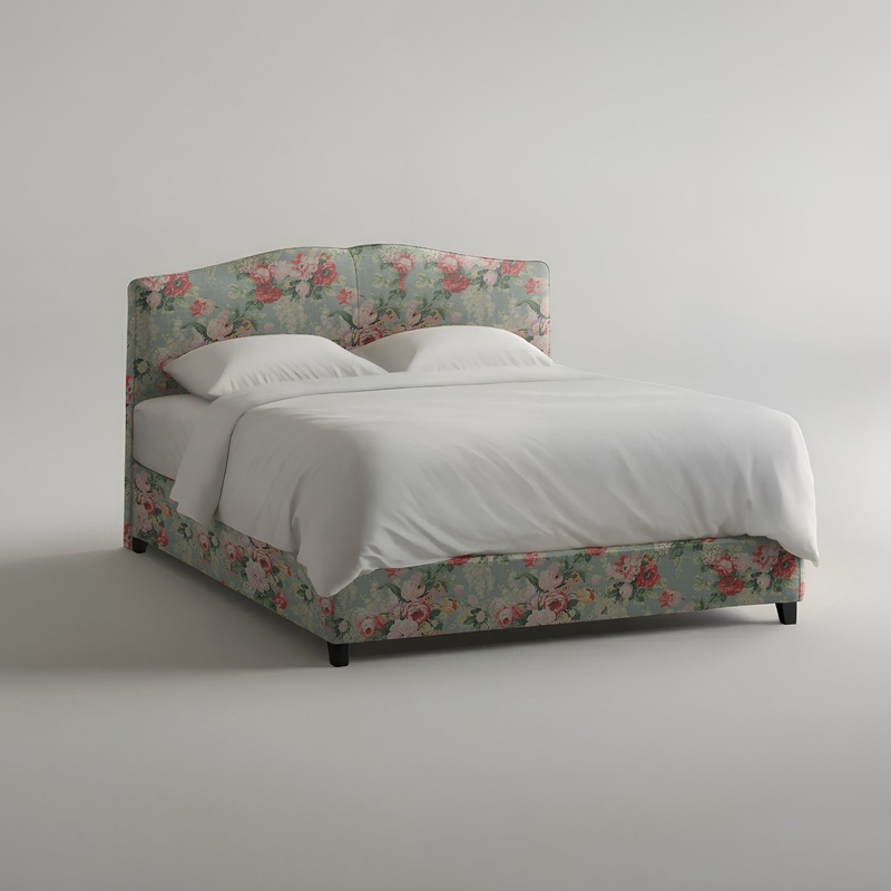 Rose Bed in English Garden Grey Skies – Hand Made in USA