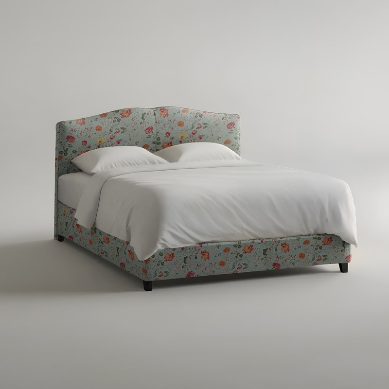 Rose Bed in Wildwood Duck Egg – Hand Made in USA