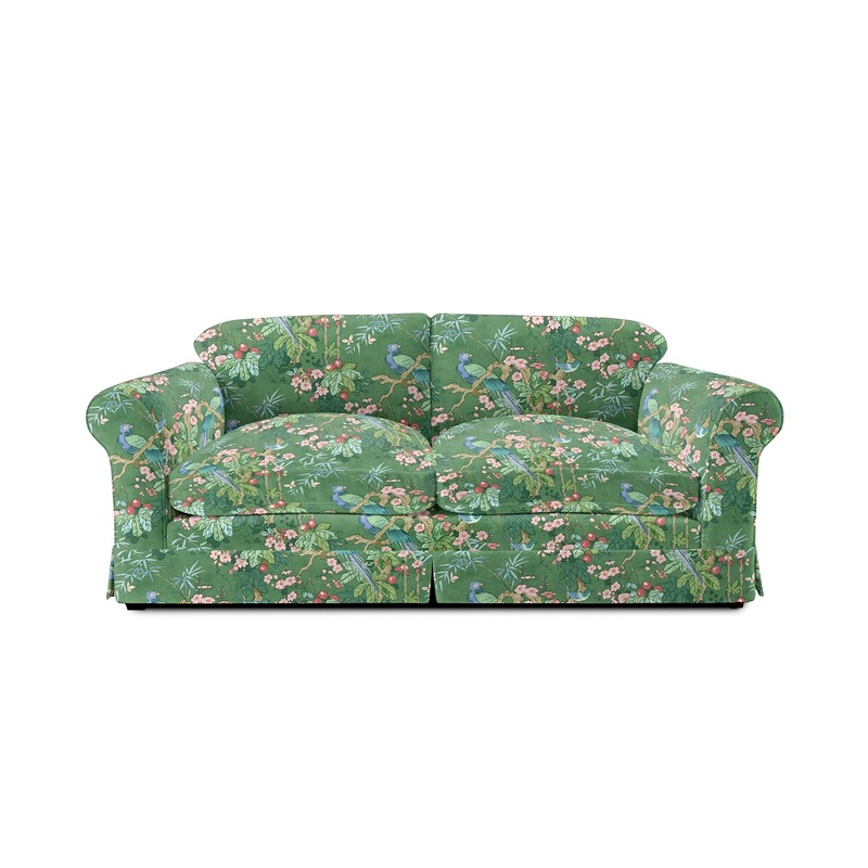Barton Large Sofa with Big Back Cushions in Belleville Juniper – Made To Order (Available for quick ship)