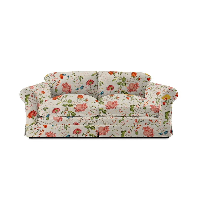 Barton Large Sofa with Big Back Cushions in Wildwood Ivory – Made To Order (Available for quick ship)